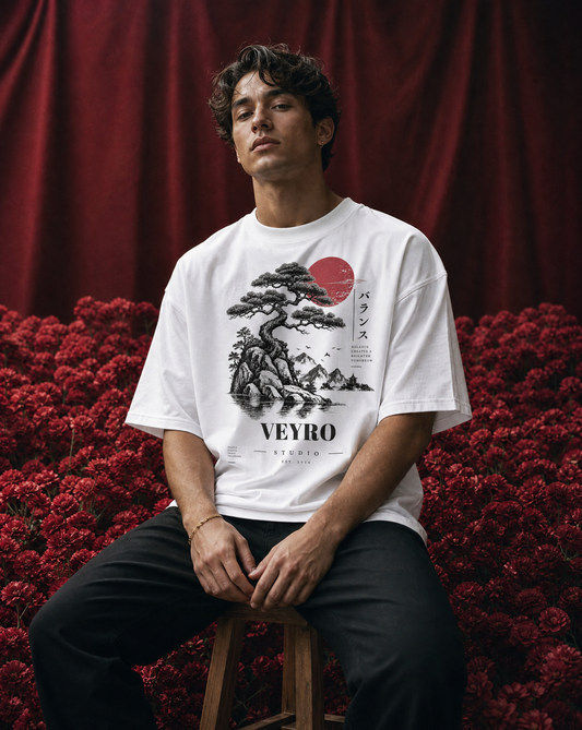 VEYRO Studio — Balance Oversized T-Shirt