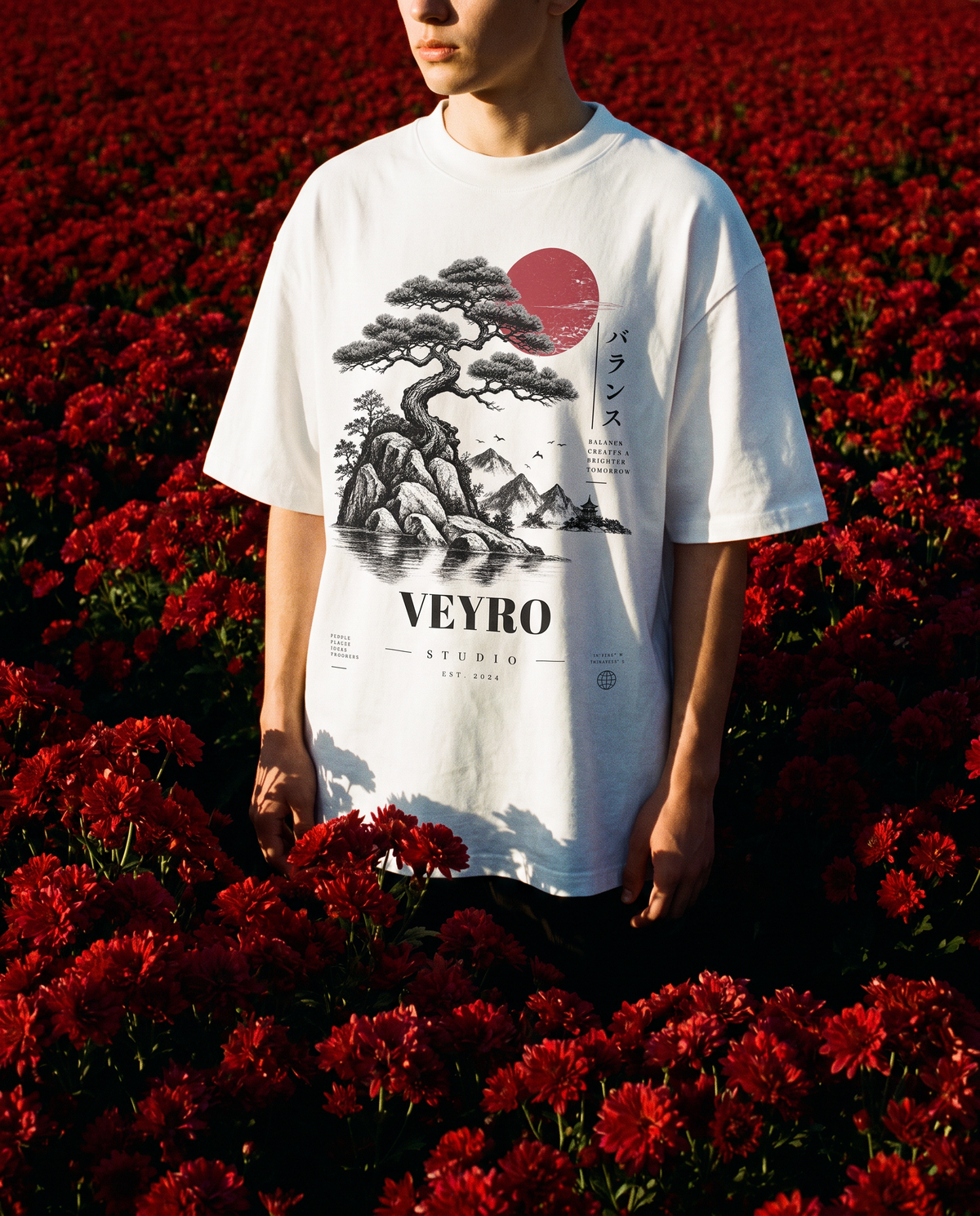 VEYRO Studio — Balance Oversized T-Shirt
